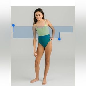 Girls' Green Lake Darling One-piece Swimsuit